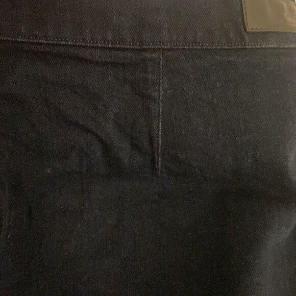 Classic Dark Denim Polo Ralph Lauren Button-Front Skirt size 14 - Picture 6 of 8